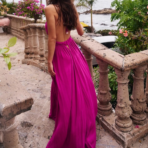 NWT Free People Look Into The Sun Maxi Dress in Baton Rouge, Sz S - Picture 2 of 10